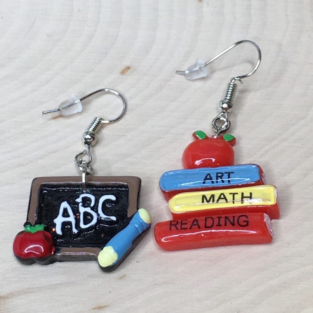 Teacher Earrings - Picture 12 of 12